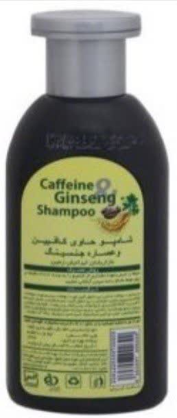 شامپو حاوی کافیین و عصاره جنسینگ تقویت ریشه مو و جلوگیری از ریزش آن بهداشت دلتا300میلی