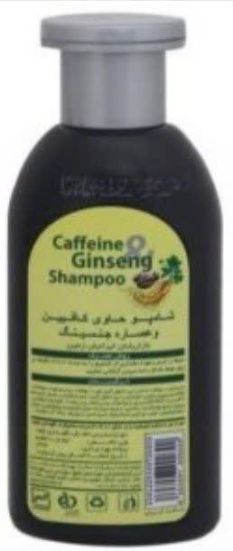 شامپو حاوی کافیین و عصاره جنسینگ تقویت ریشه مو و جلوگیری از ریزش آن بهداشت دلتا300میلی